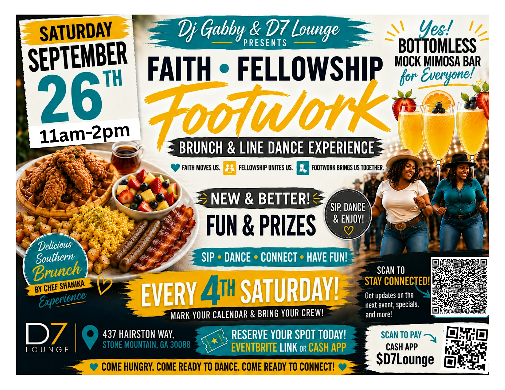 FFF Line Dance and Brunch Party