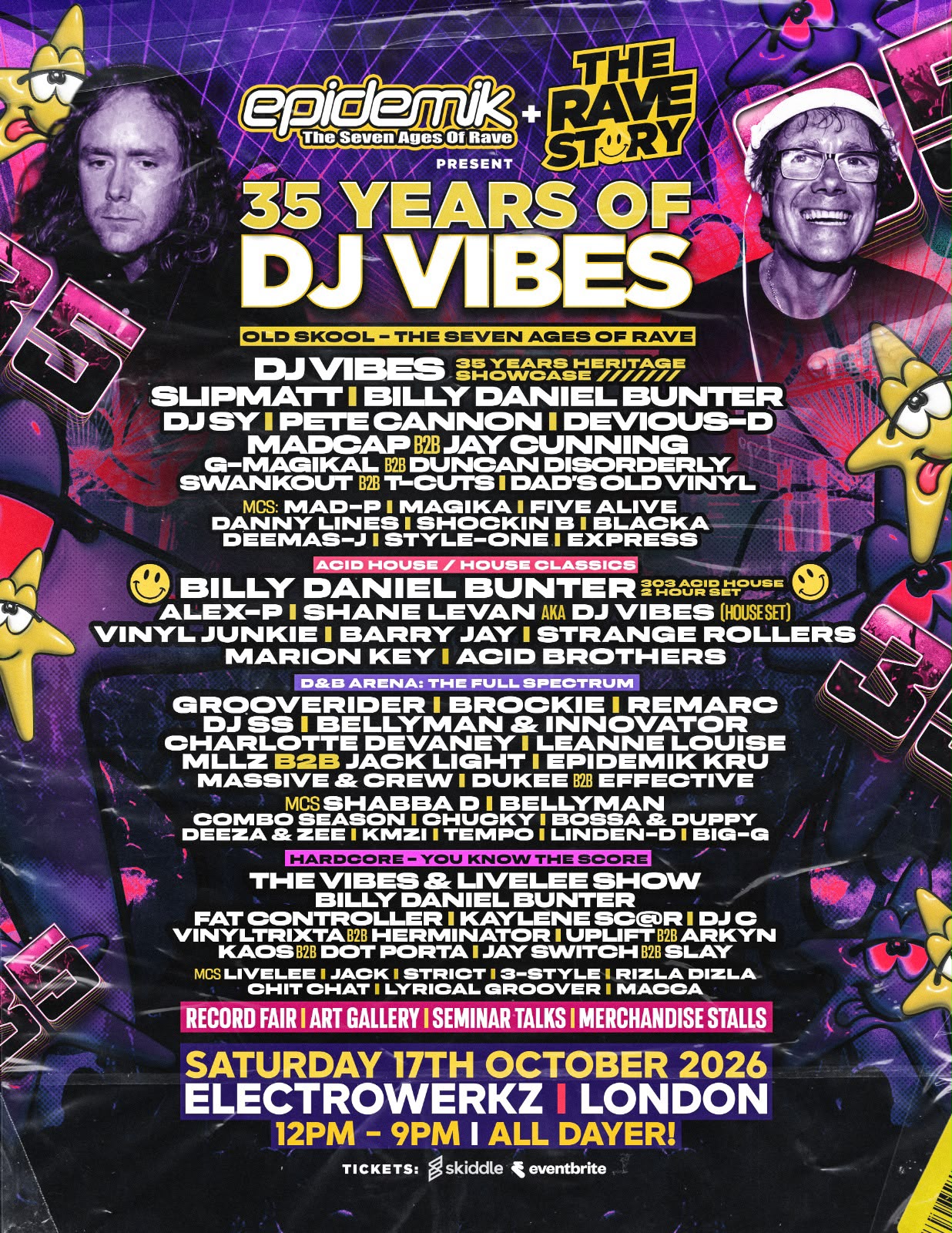Epidemik & Rave Story presents 35 Years of DJ Vibes