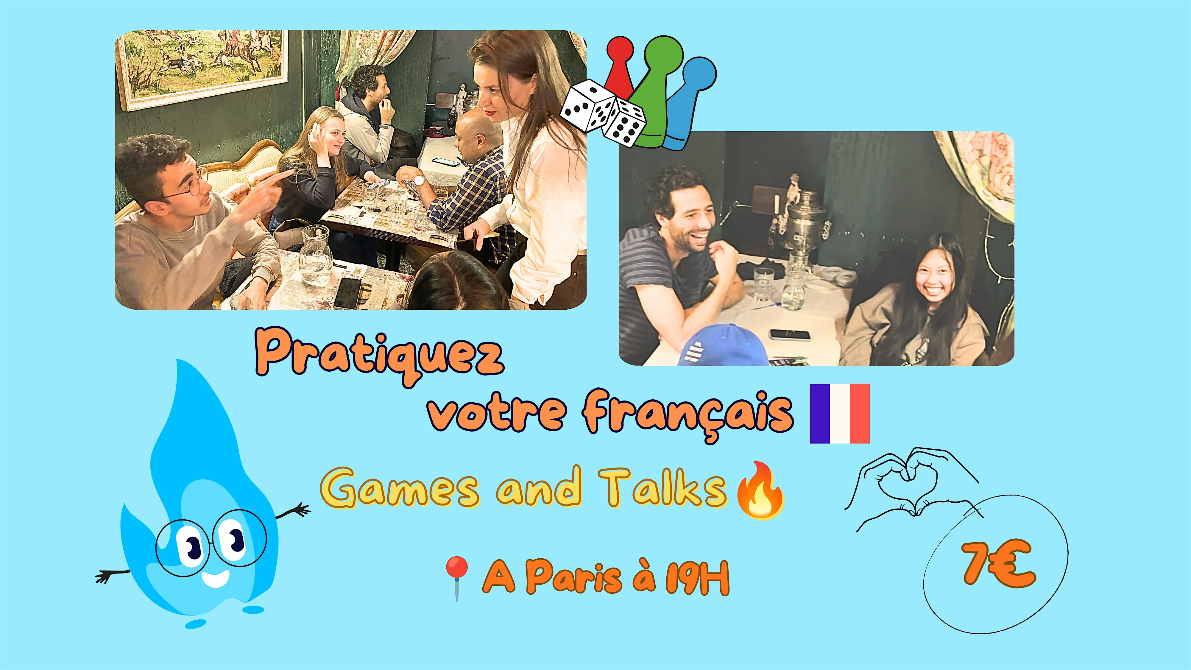 Parlez et pratiquez le Français | French Speaking Club B1+ et |A1-A2| Games