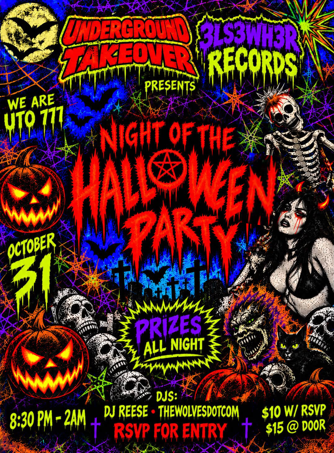 Night Of The Halloween Party