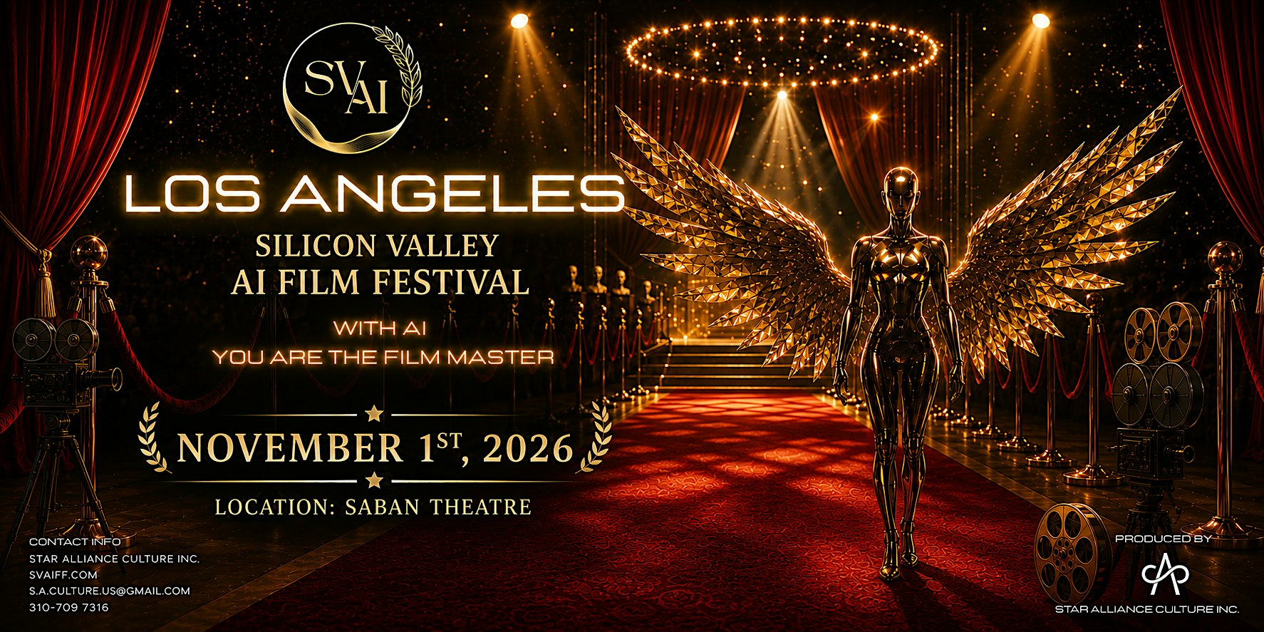 Los Angeles - Silicon Valley AI Film Festival 2026