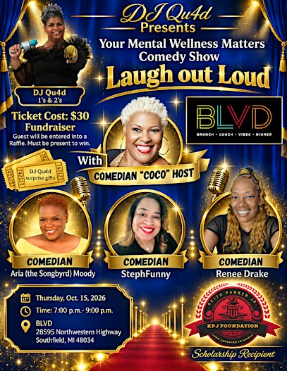 DJ Qu4d Laugh Out Loud Comedy Show