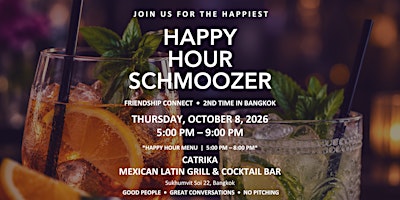 October Business Professionals Happy Hour Schmoozer - Friendship Connect!