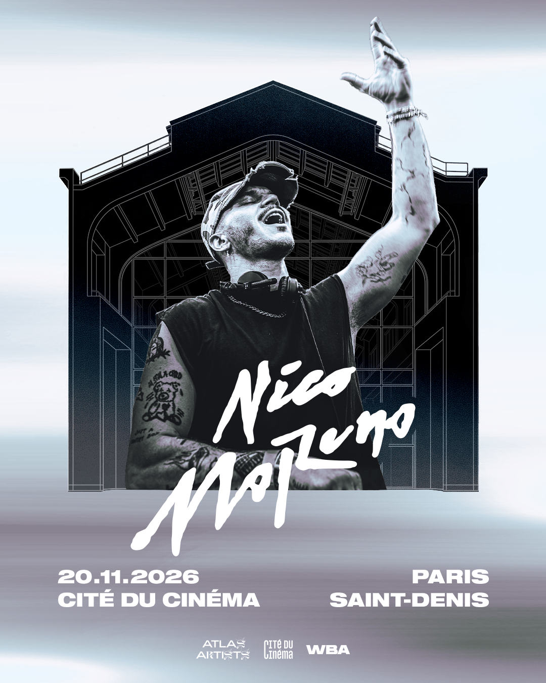 Nico Moreno at La Cité du Cinéma