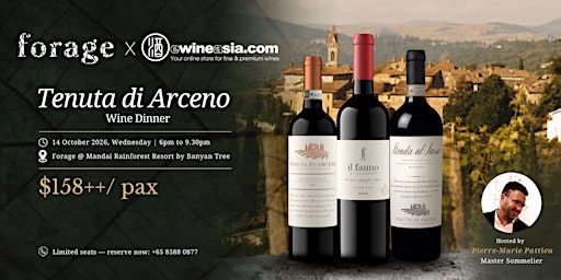 Tenuta di Arceno Wine Dinner