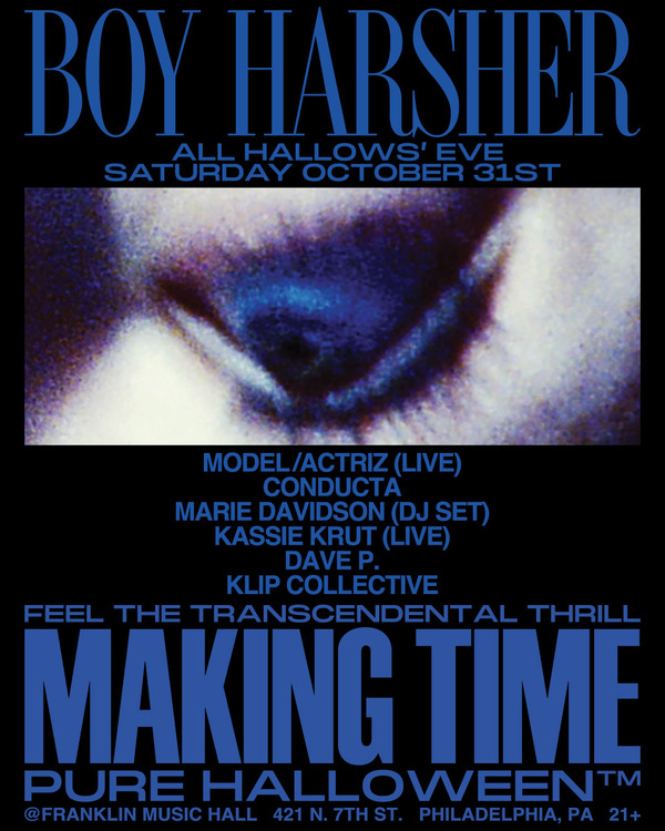 Making Time PURE HALLOWEEN with Boy Harsher, Model/Actriz, Conducta, Marie Davidson & MORE 