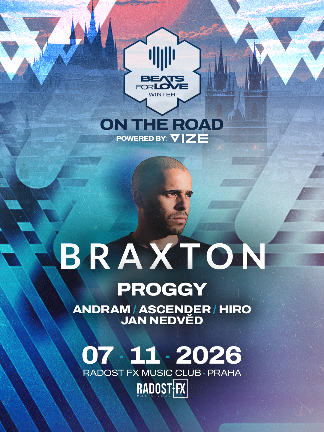 Braxton (UK, Anjunadeep) - BEATS FOR LOVE: On The Road, Prague