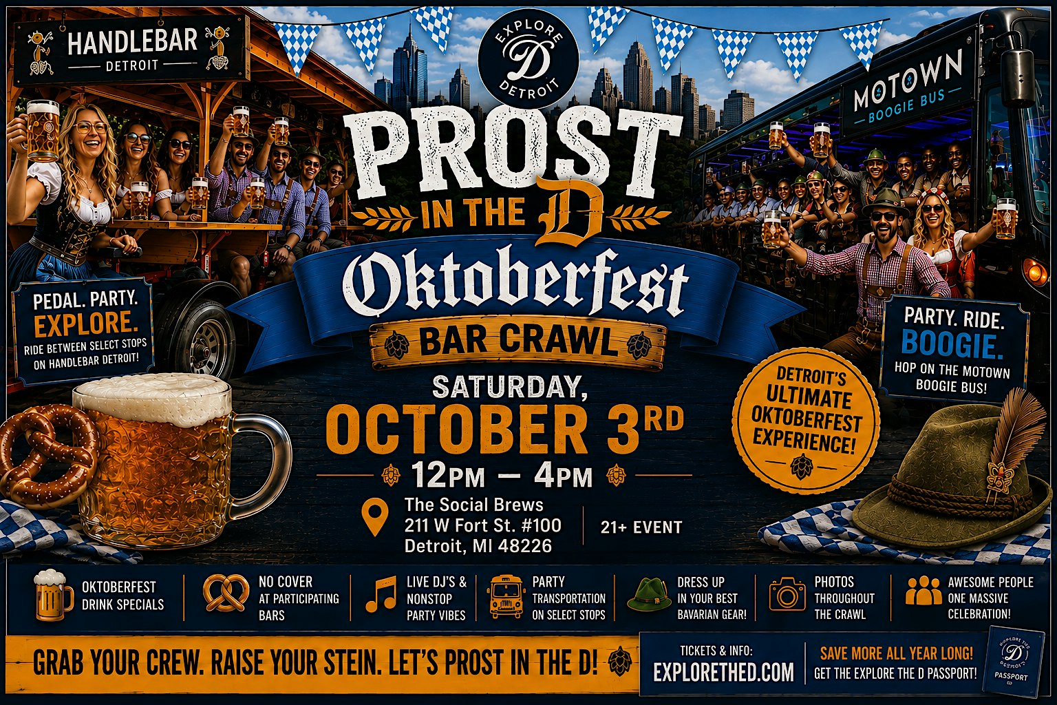 Prost in the D; An Oktoberfest Bar Crawl