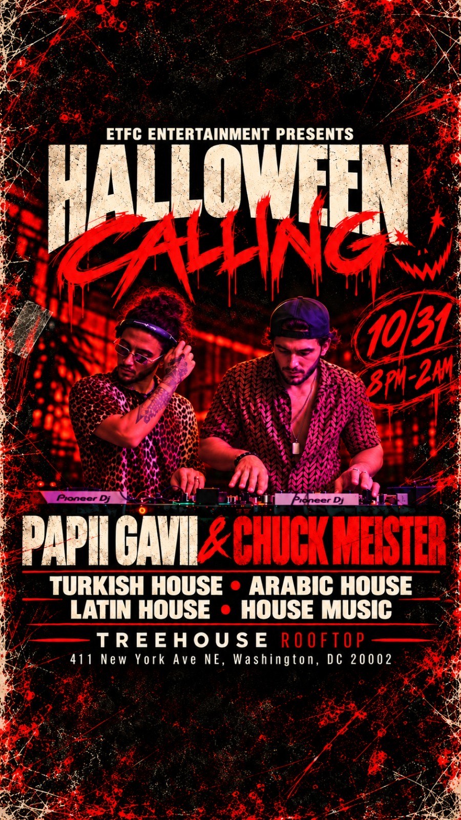 Halloween Calling  Costume Party🎃🩸