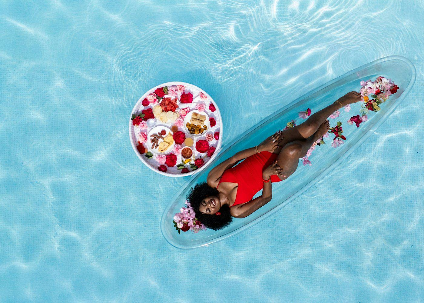 Floating Brunch Pool Experience