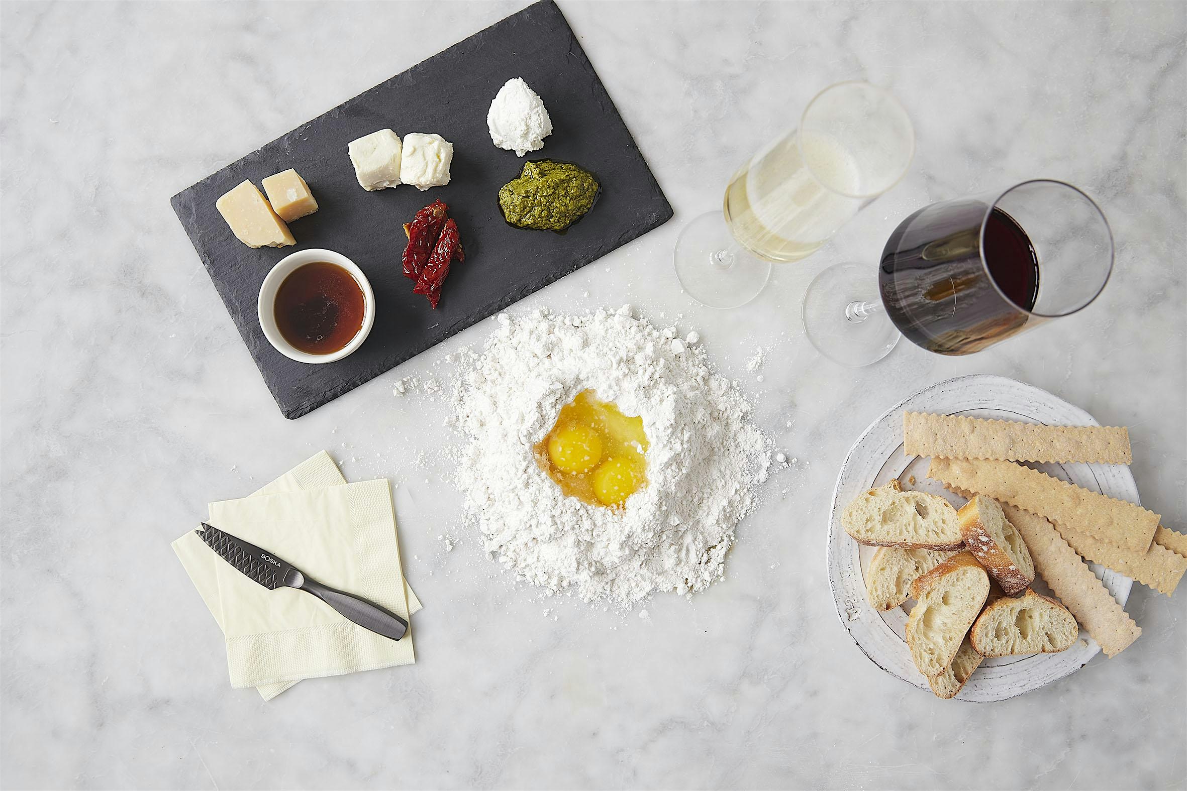 Pasta Making & Cheese Tasting