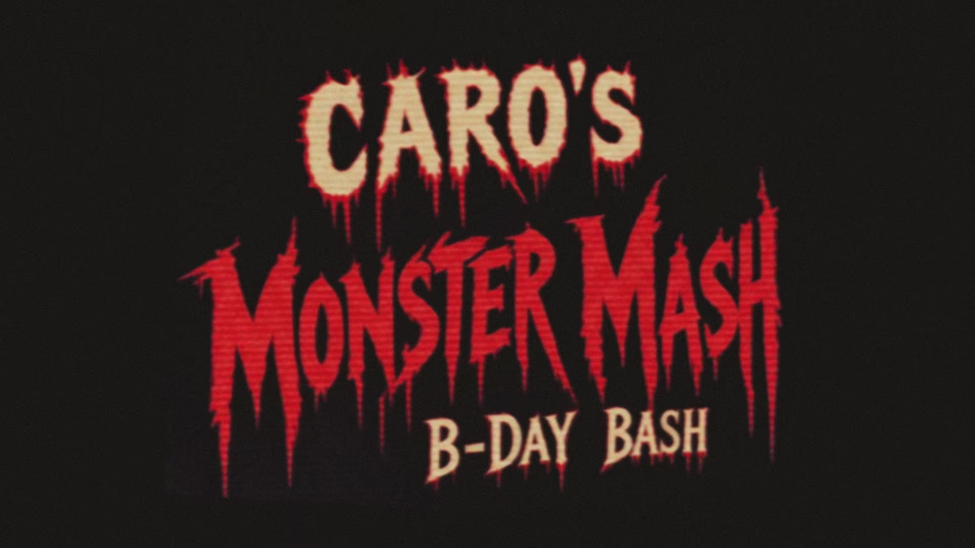 Caro’S Monster Mash Birthday Bash