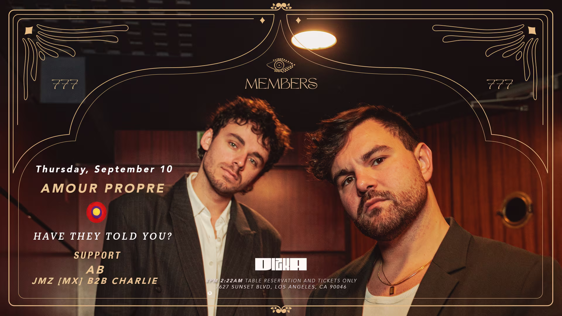 Members X Dizka Presents: Amour Propre