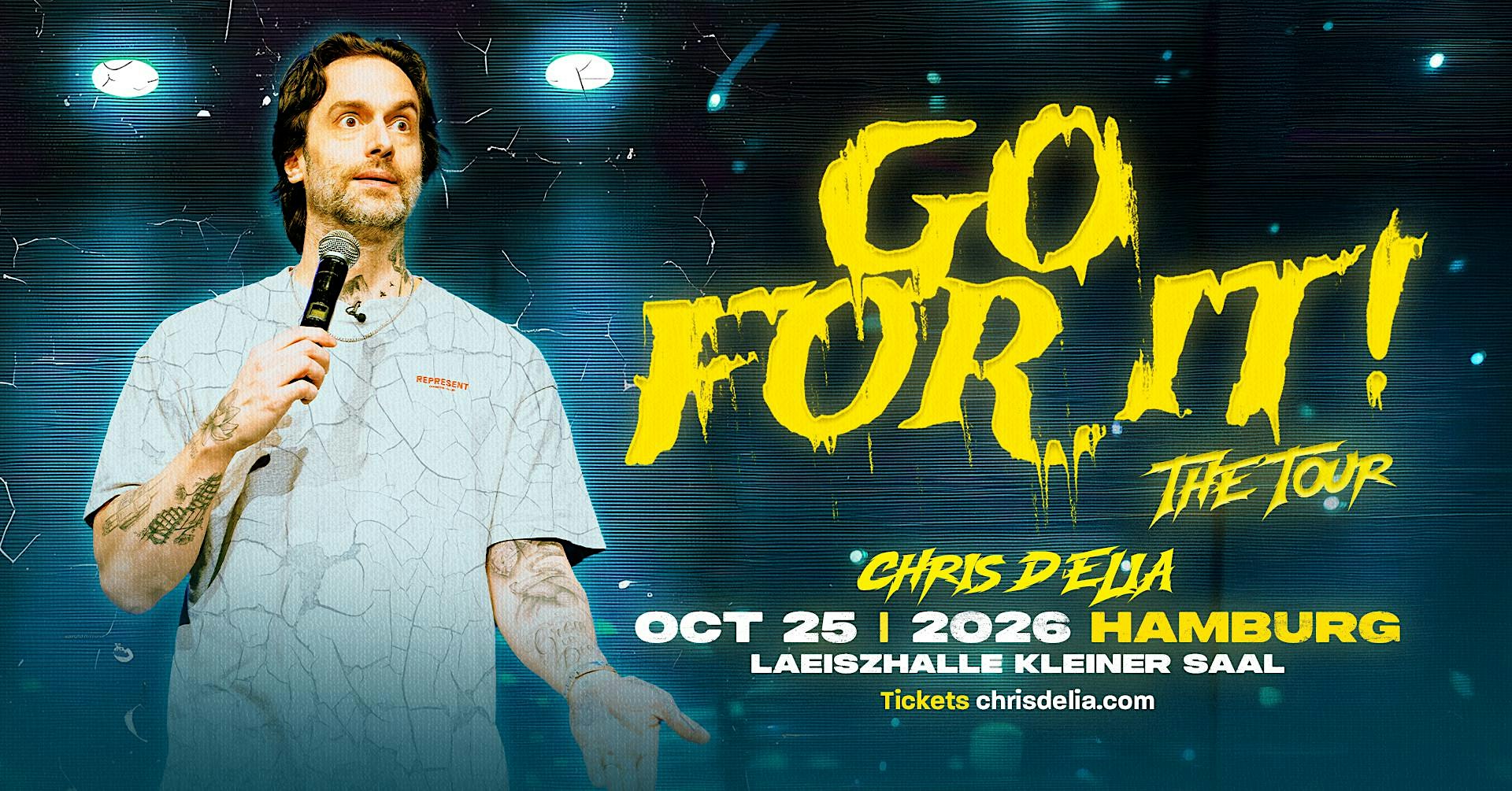 CHRIS D’ELIA: GO FOR IT TOUR – HAMBURG