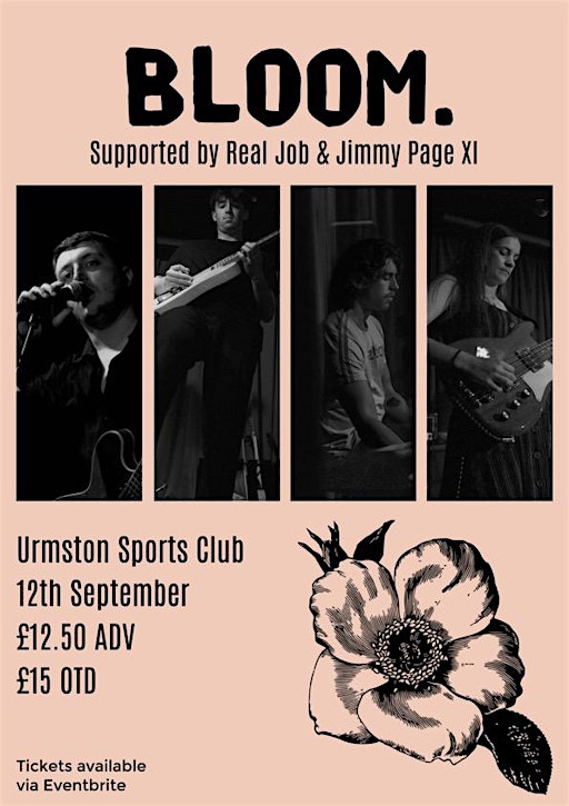 Bloom. Live @ Urmston Sports Club