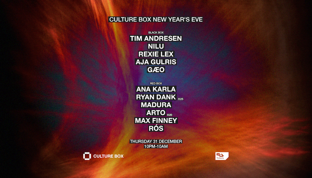 Culture Box NEW YEAR'S EVE