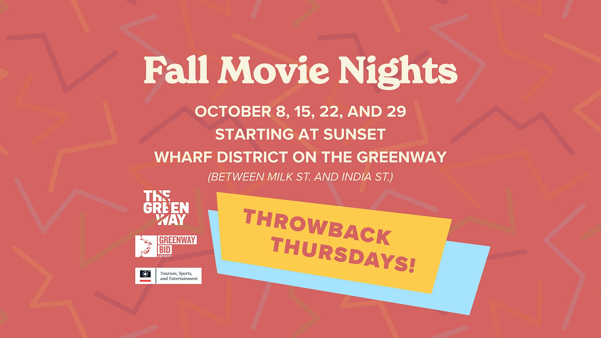 Greenway Fall Movie Nights