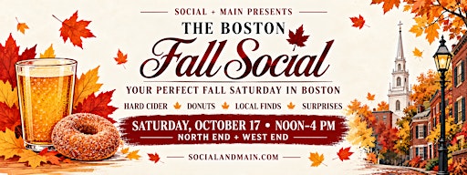 The Boston Fall Social: Cider, Donuts & Style