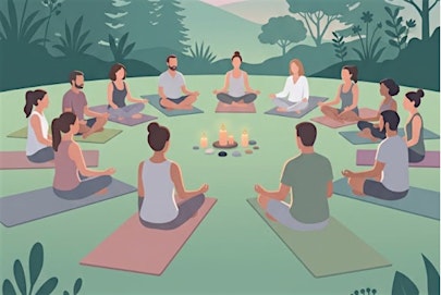 Meditación Mindfulness al atardecer en "El Paraíso" (Parque Juan Pablo II)