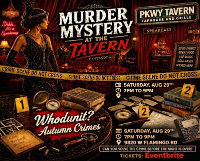 Murder Mystery  .. at the Tavern