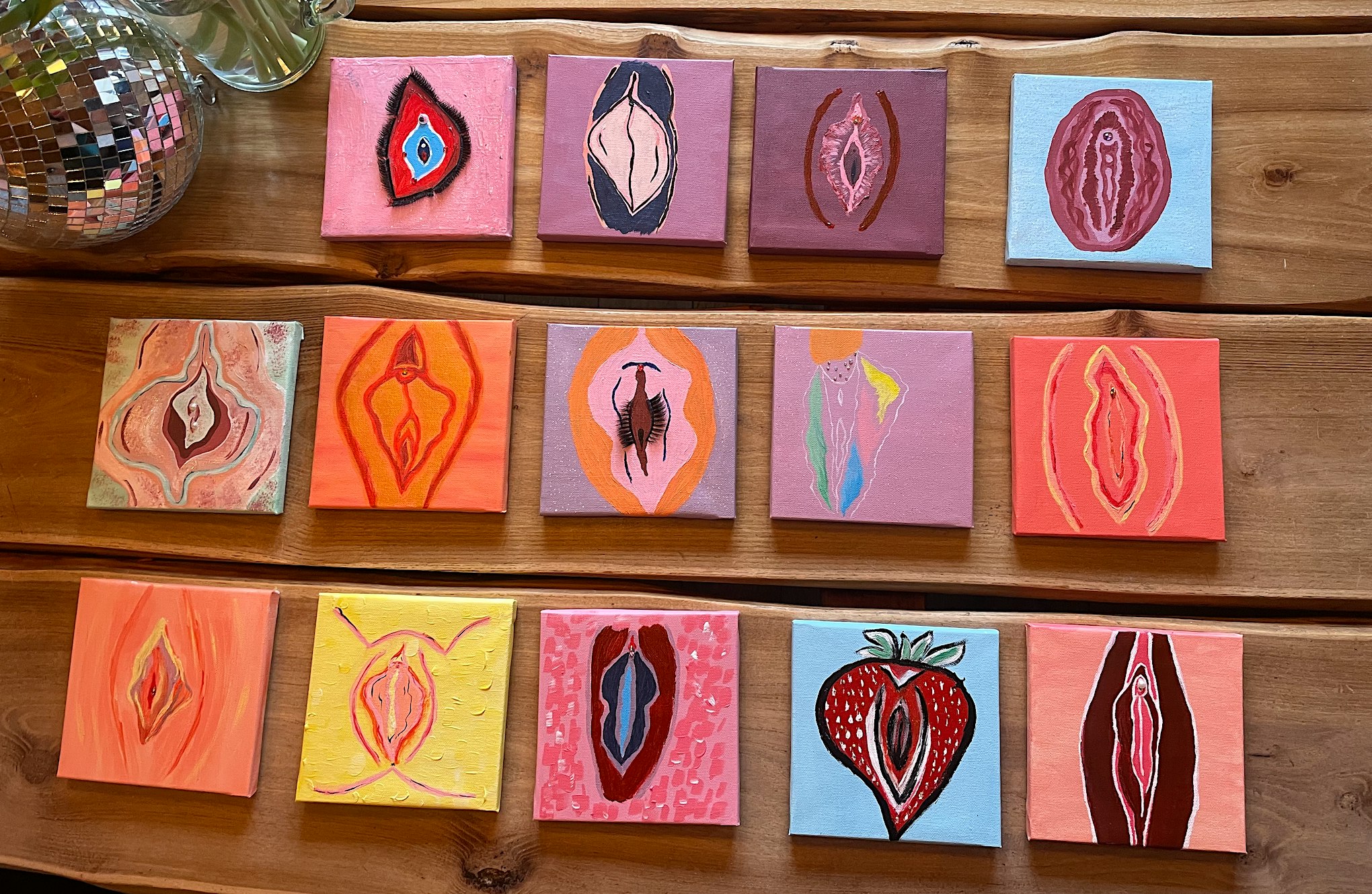 Vulva Painting, Anatomy & Open Conversation