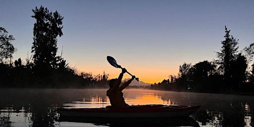 Experiencia de amanecer sobre Kayak en Xochimilco Oculto
