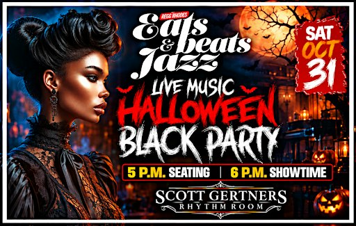 Live Music Halloween BLACK  Party - LIVE MUSIC  - FREE PARKING