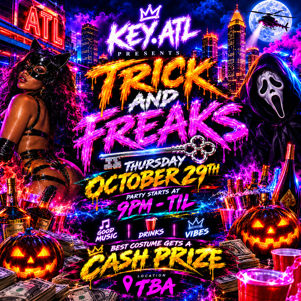 [ KEY ATL PRESENTS]  TRICKS AND FREAKS🔑
