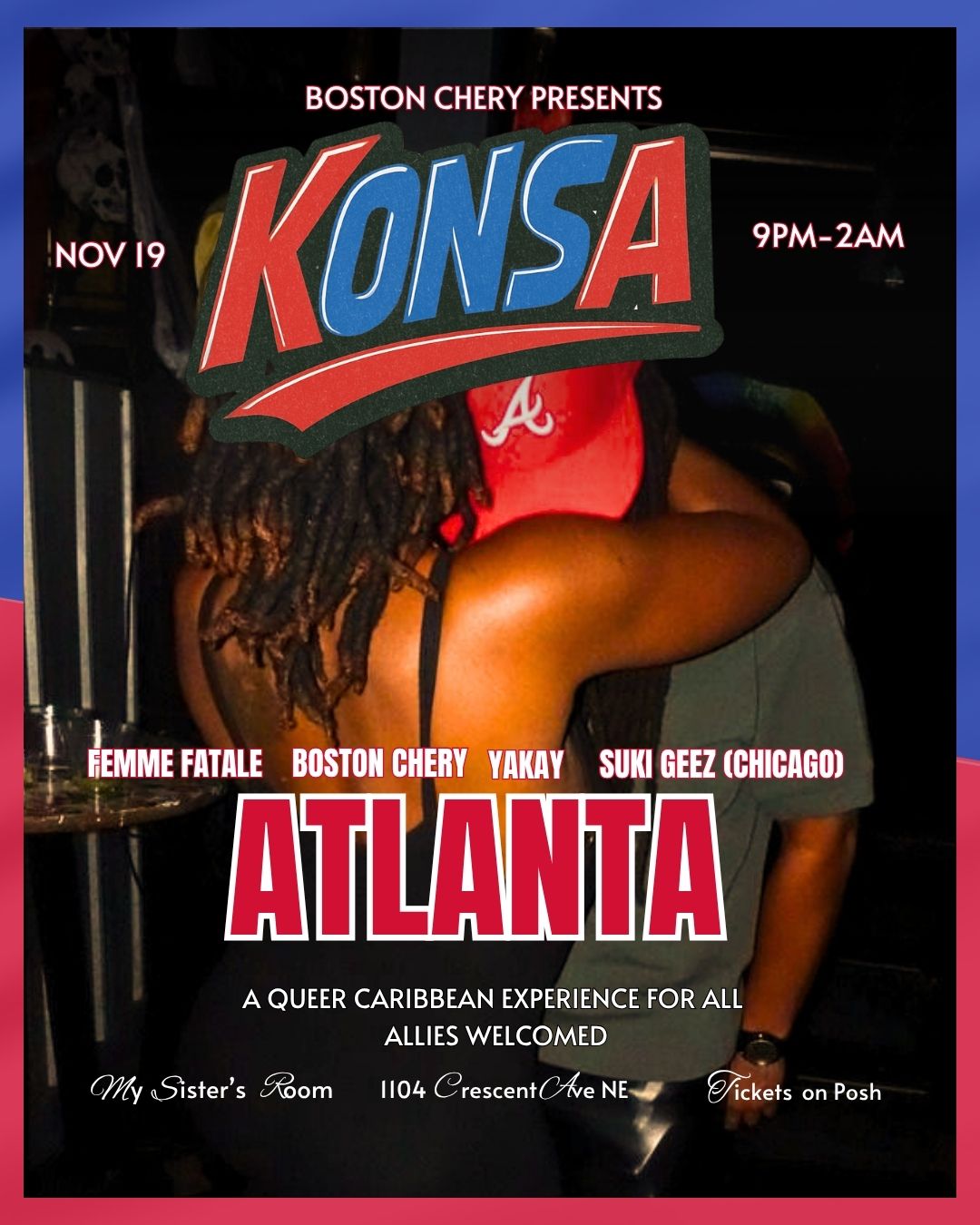 Konsa ATL - A Queer Caribbean Experience, Allies Welcomed