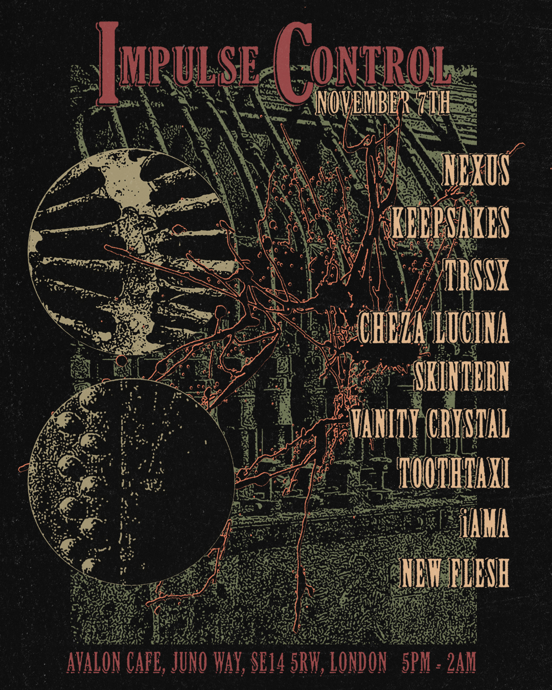 IMPULSE CONTROL: Nexus, Keepsakes, TRSSX + more