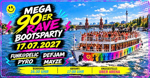 Mega 90er Rave BOOTSTOUR