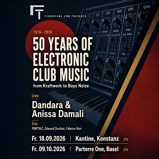 Fiebertanz: 50 Years of Electronic Club Music w/ Dandara & Anissa Damali