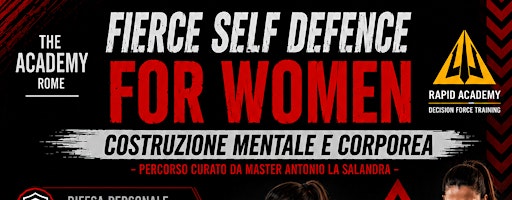 FIERCE SELF DEFENCE FOR WOMEN