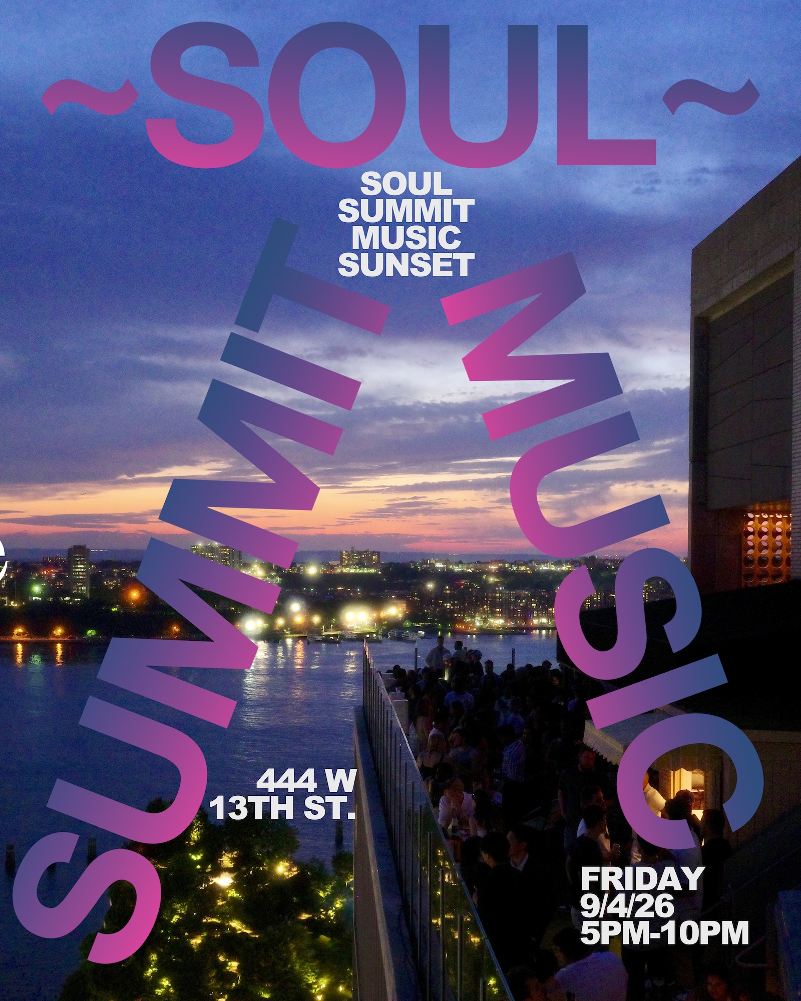 Soul Summit Music X Le Bain Sunset
