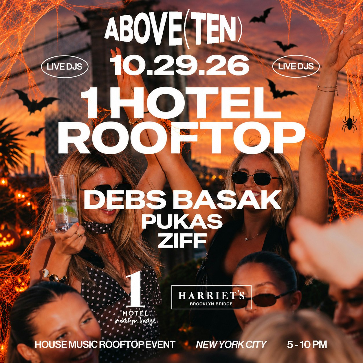 1 Hotel Rooftop Halloween Weekend Pre-Party 10/29