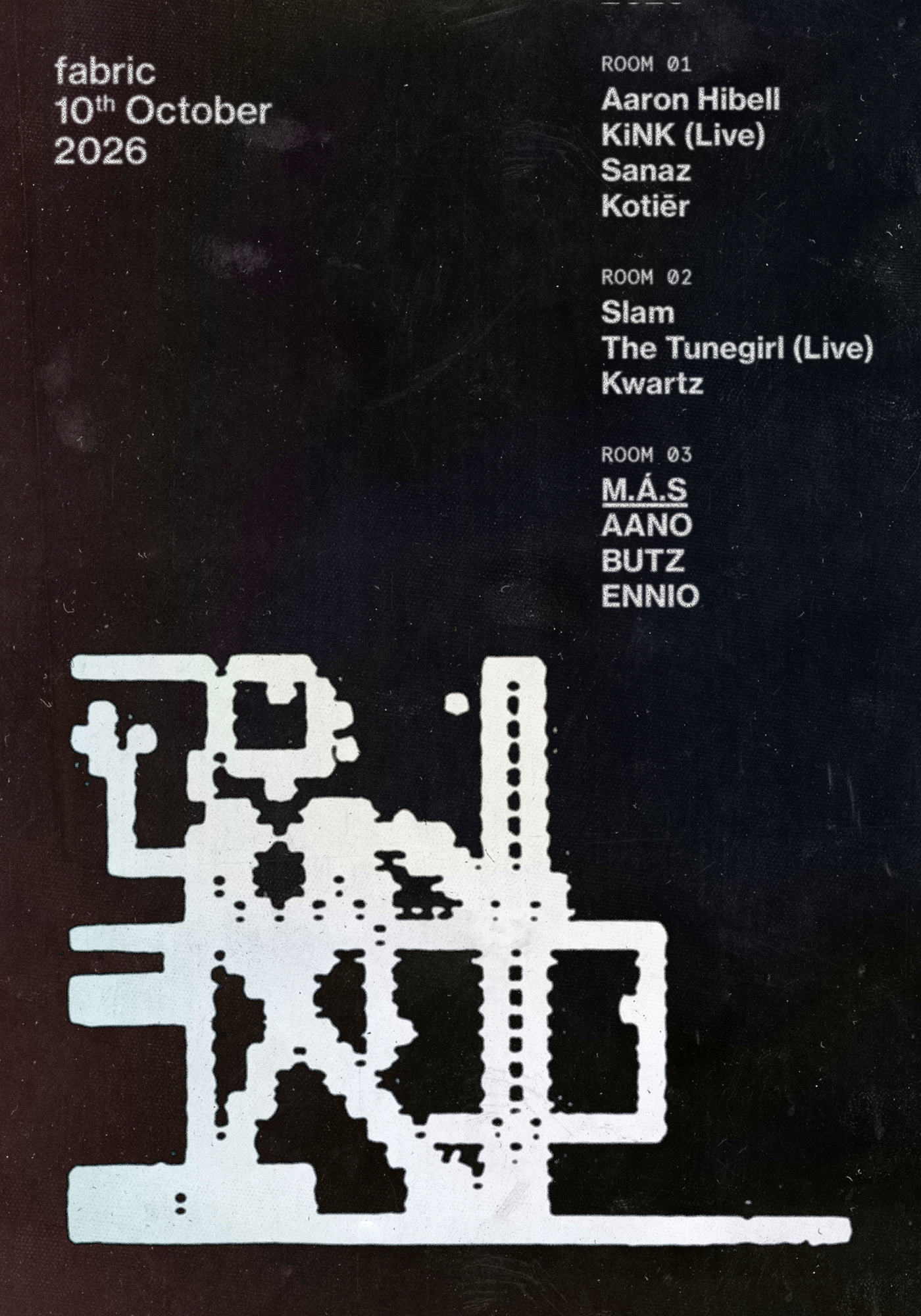 Aaron Hibell, KiNK (Live), Slam, The Tunegirl (Live), Sanaz, Kotiēr, Kwartz