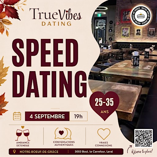 Laval Speed Dating│Ages 25-35