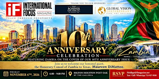10th Anniversary of International Focus Magazine