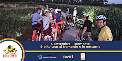 Escursioni in e-bike nella Serata Magica di Brembate