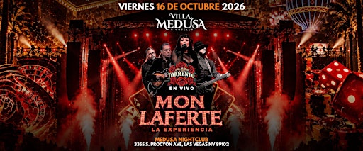 La Experiencia MON LAFERTE con Tormento en Las Vegas!
