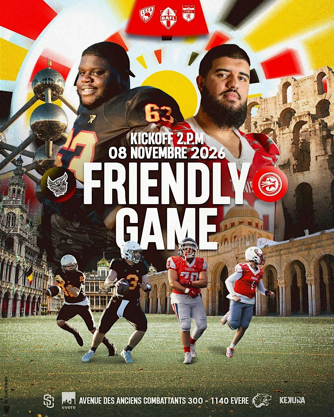 INTERNATIONAL FRIENDLY GAME : BELGIUM - TUNISIA
