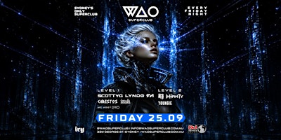FRI 25 SEPT - WAO SUPERCLUB @ IVY