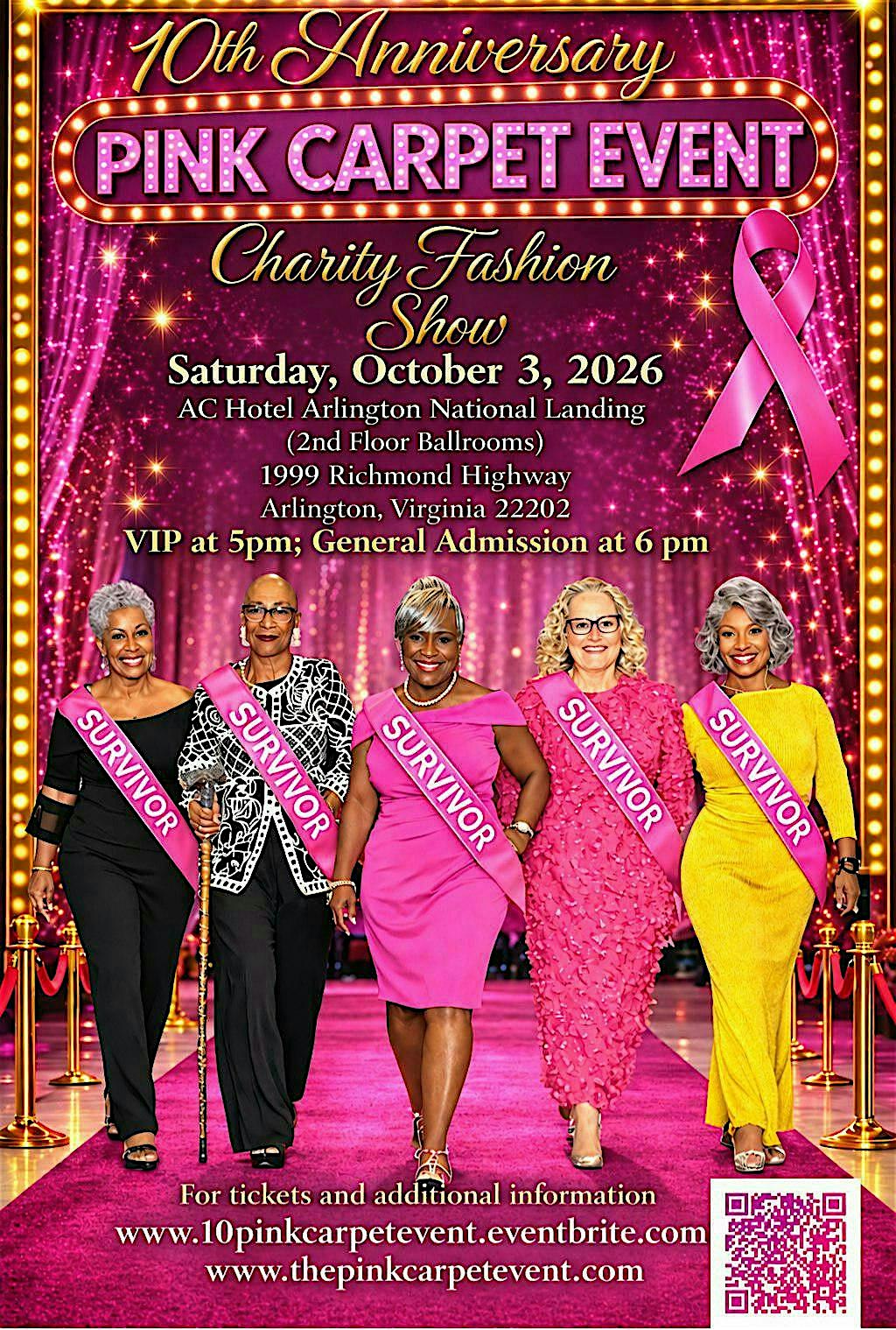 10th Anniversary Pink Carpet Event Charity Fashion Show