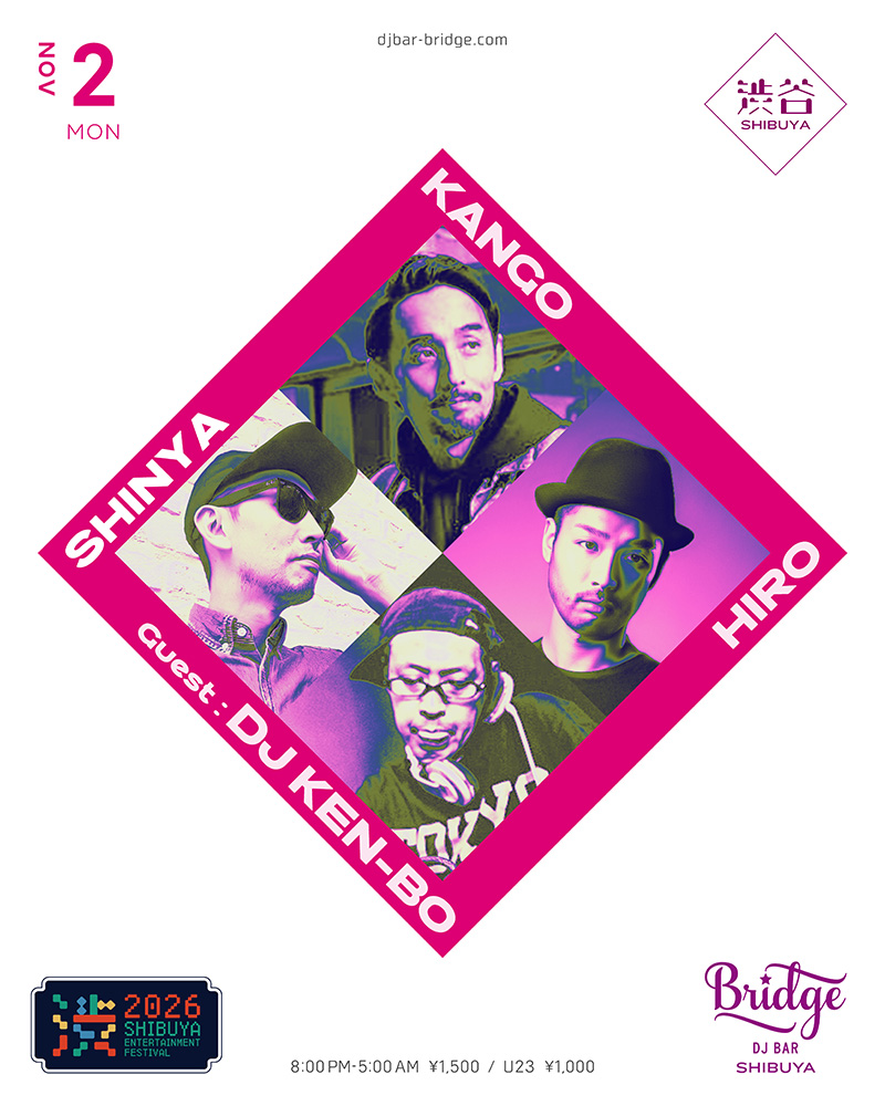 KANGO, SHINYA, HIRO & DJ KEN-BO