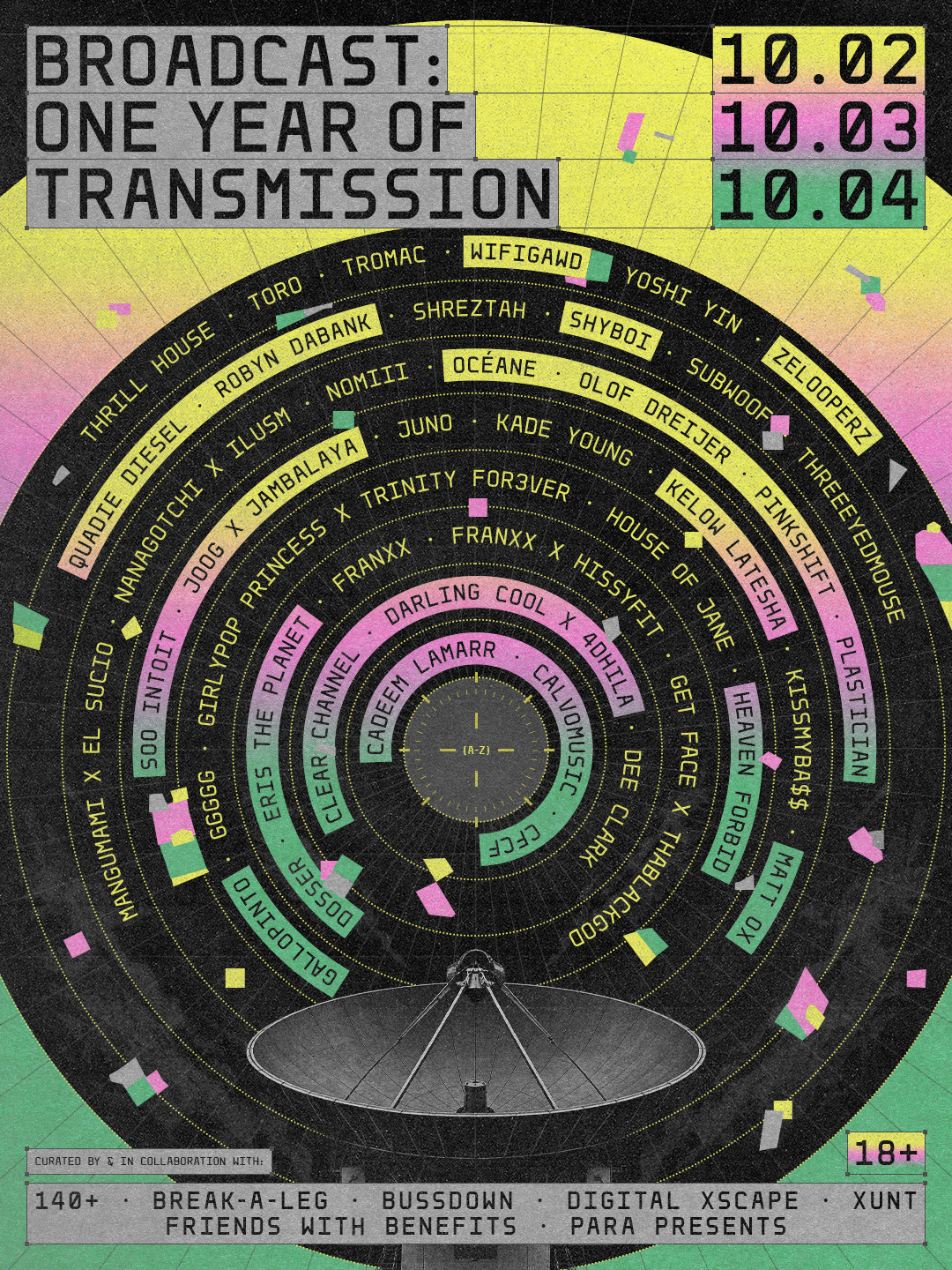 BROADCAST: ONE YEAR OF TRANSMISSION