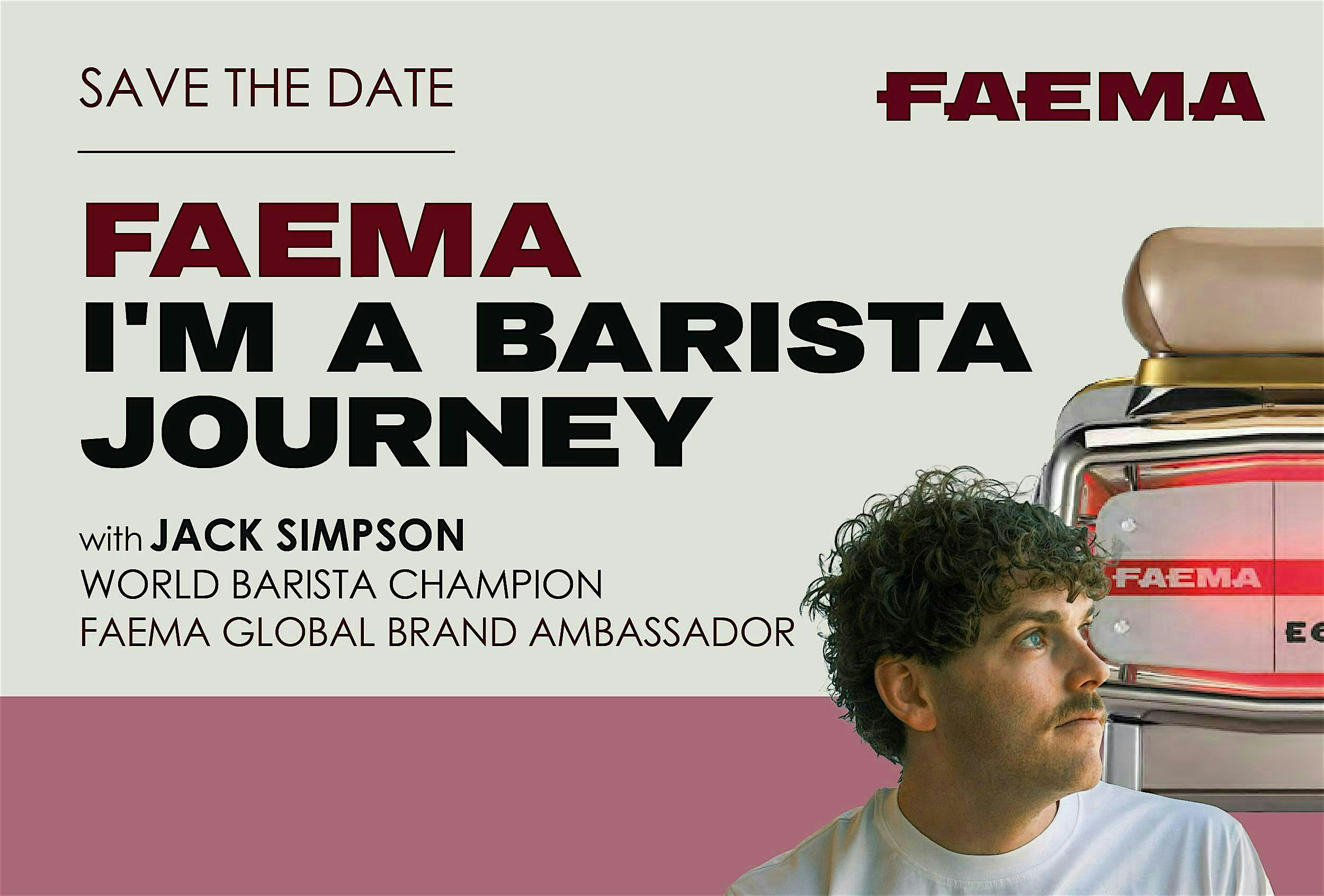 FAEMA I'M A BARISTA JOURNEY | Featuring Jack Simpson