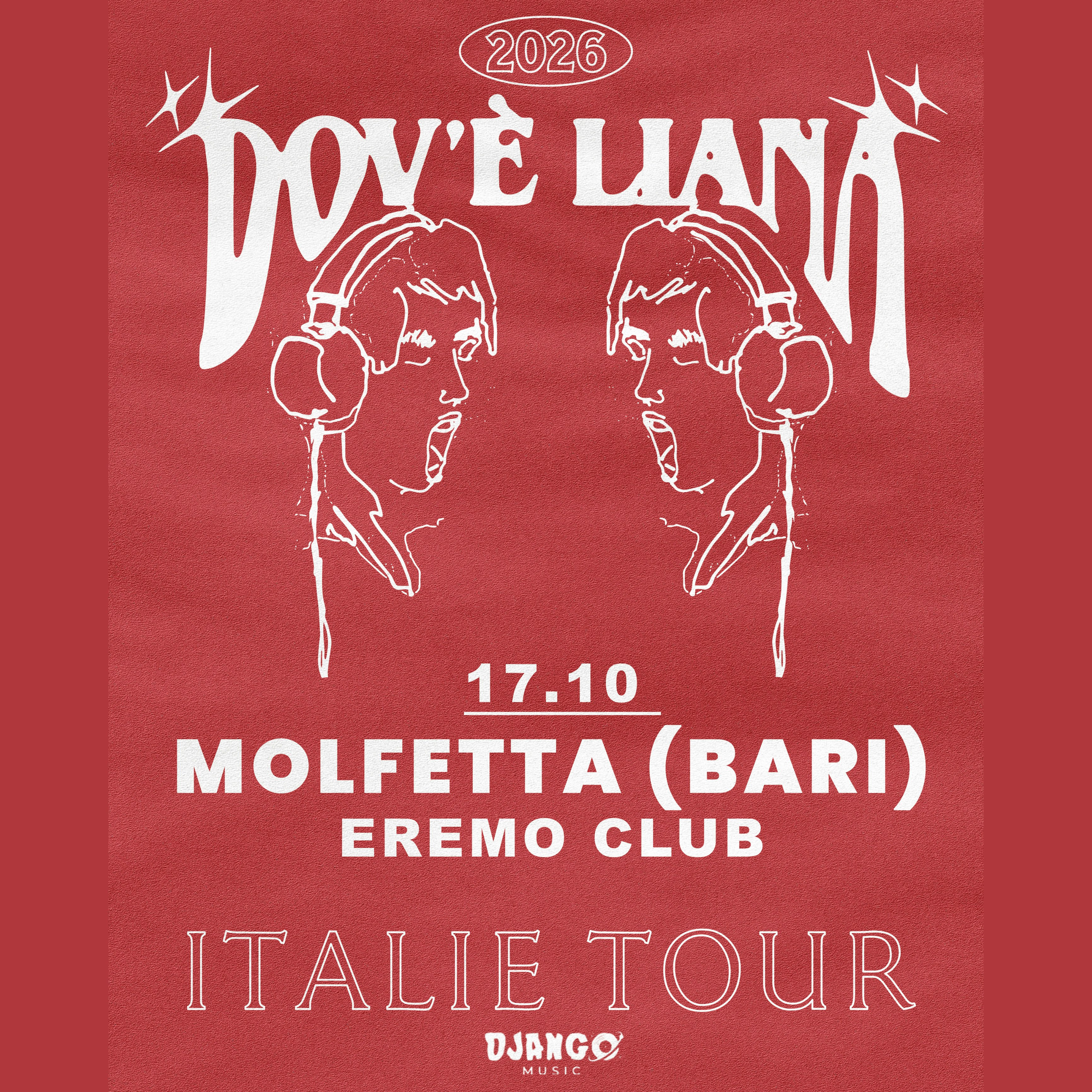 Dov'è Liana all'Eremo Club + Afterparty