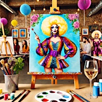 Drag Queen Sip and Paint Fort Worth The Drag Queen Paint experience