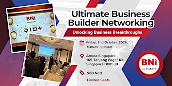 BNI Ultimate October Business