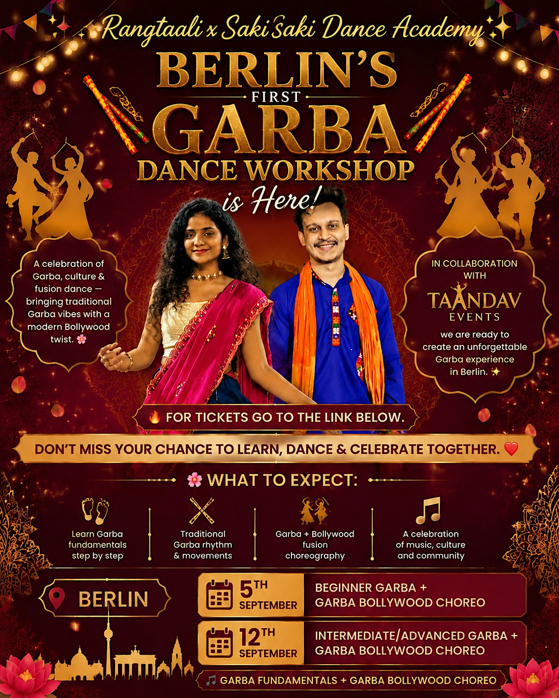 Navratri Garba / Bollywood Workshop
